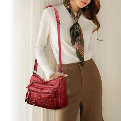 Olivia - Bolso de hombro elegante con encanto vintage