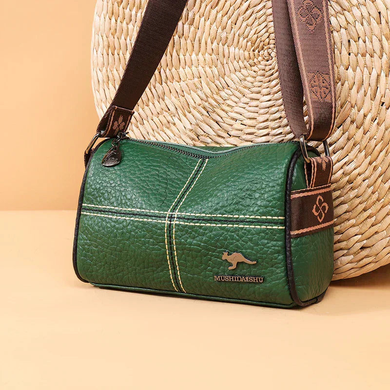 Katherine - Bolso de hombro de piel con elegancia atemporal