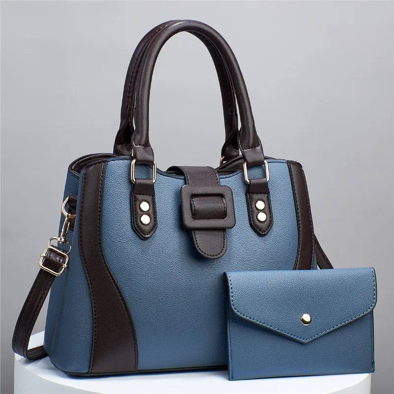 Abigail - Conjunto de 2 bolsos de cuero Everlasting