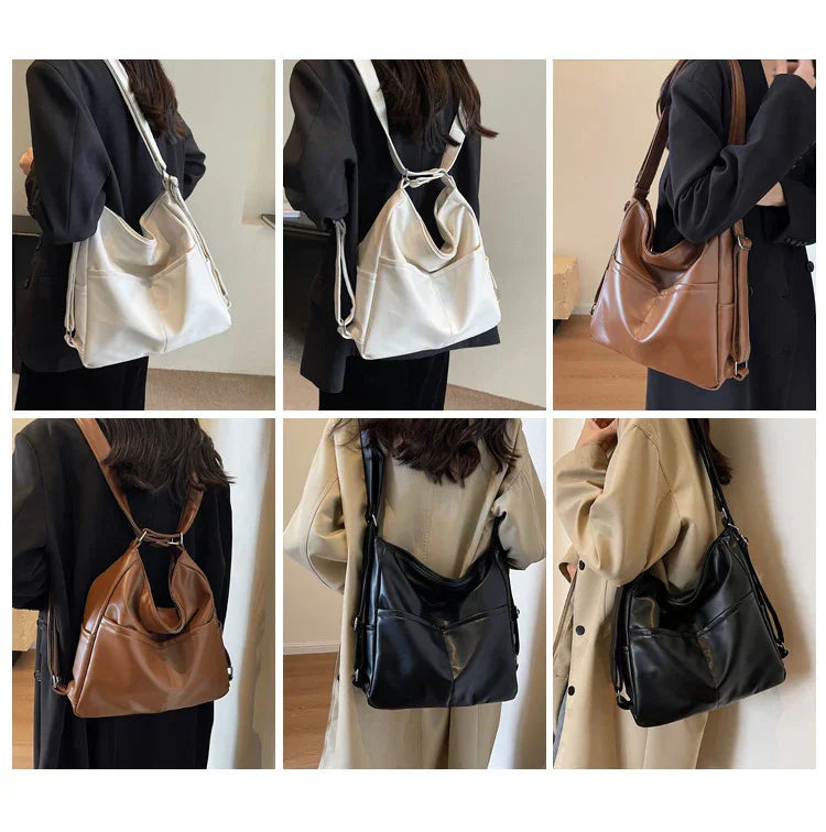 Bonnie - Bolso convertible de cuero de lujo