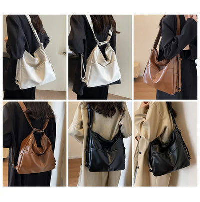 Bonnie - Bolso convertible de cuero de lujo