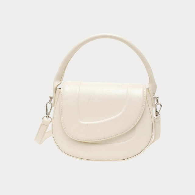 Charlotte - Bolso Saddle de cuero con estilo
