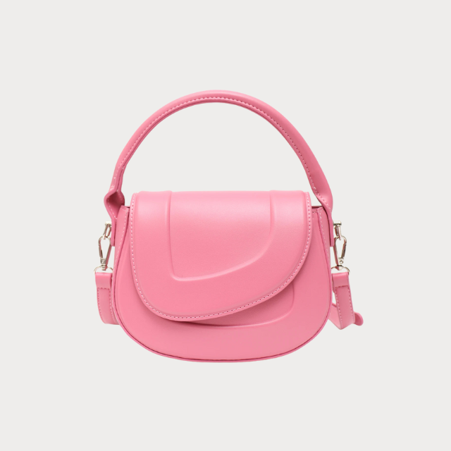 Charlotte - Bolso Saddle de cuero con estilo