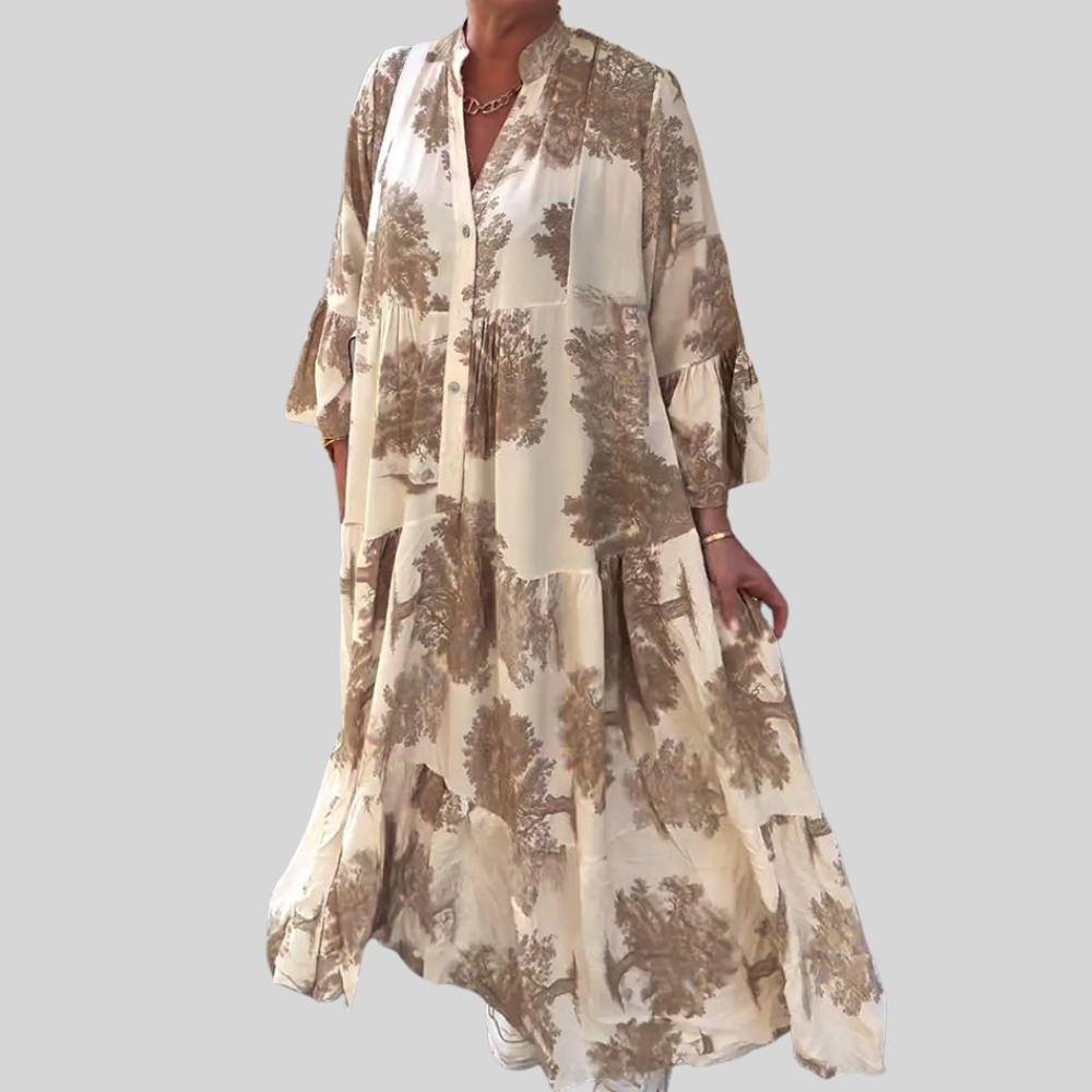 Vestido largo fluido Amani™ 