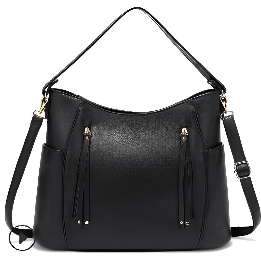 Paula - Bolso de hombro de piel con elegancia atemporal