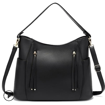 Paula - Bolso de hombro de piel con elegancia atemporal