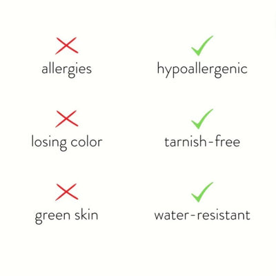 Collar de discos en capas