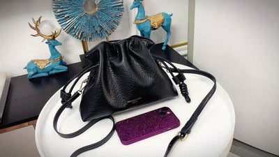 Eleanor - Bolso cubo de cuero Supreme Lush