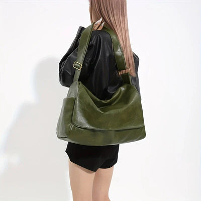 Alice - Bolso bandolera de piel vintage de primera calidad