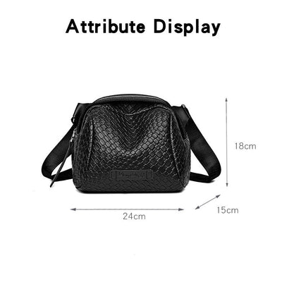 Louise - Bolso de piel con dije real 