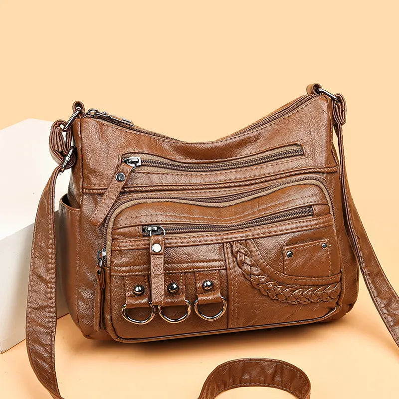 Olivia - Bolso de hombro elegante con encanto vintage