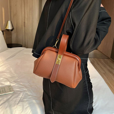 Addison - Bolso bandolera de cuero retro de lujo