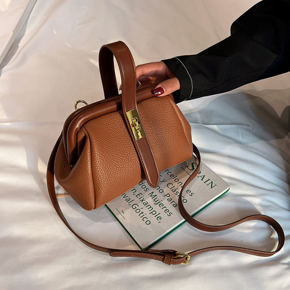 Addison - Bolso bandolera de cuero retro de lujo