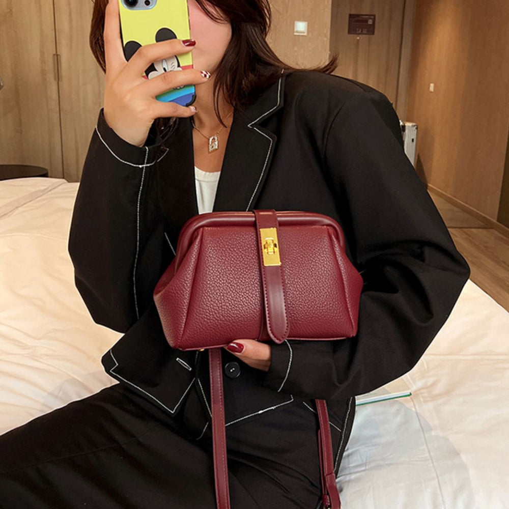 Addison - Bolso bandolera de cuero retro de lujo