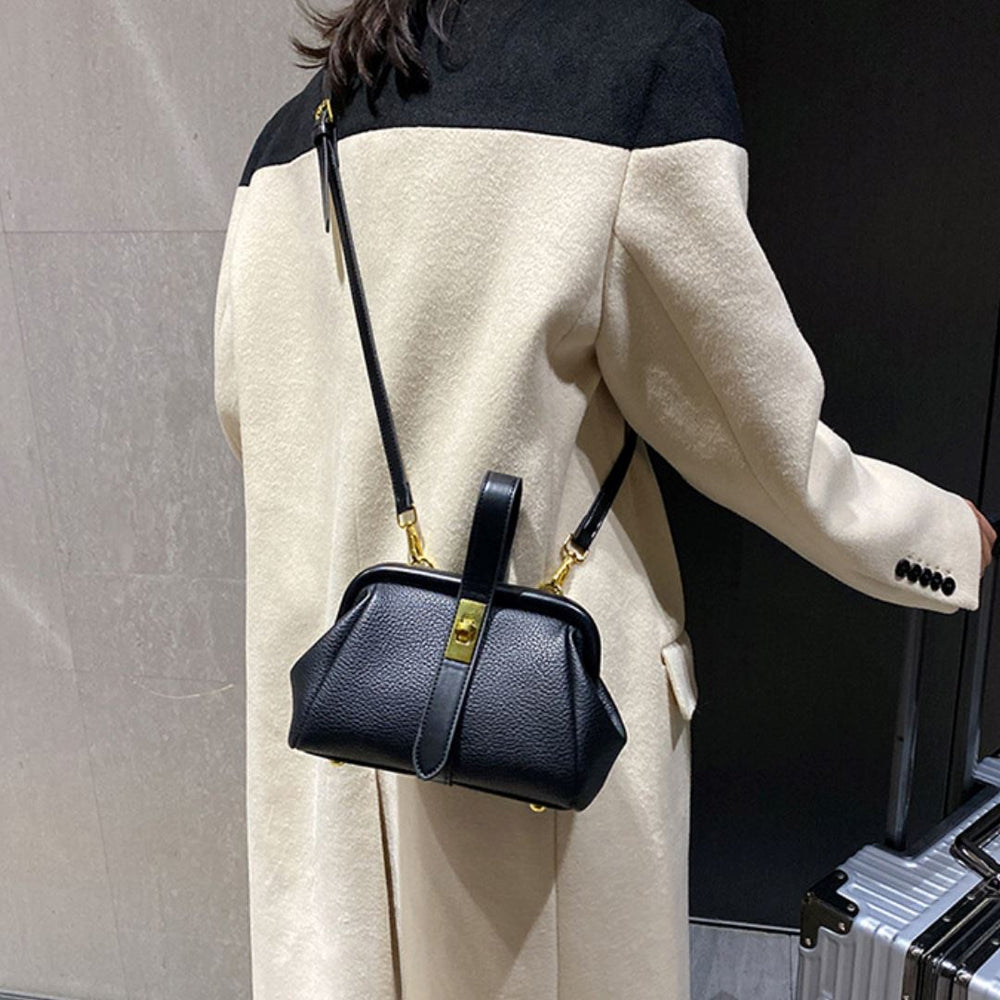 Addison - Bolso bandolera de cuero retro de lujo