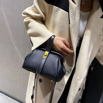 Addison - Bolso bandolera de cuero retro de lujo