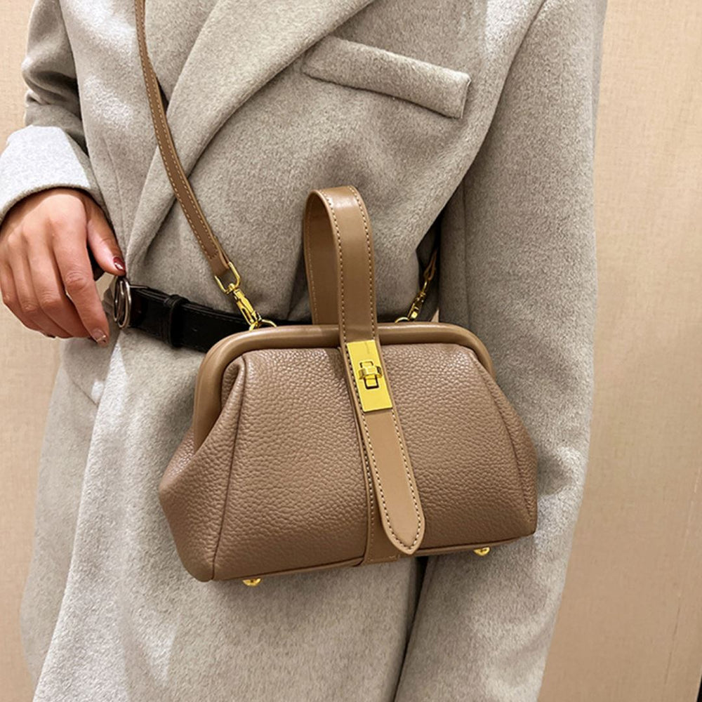 Addison - Bolso bandolera de cuero retro de lujo