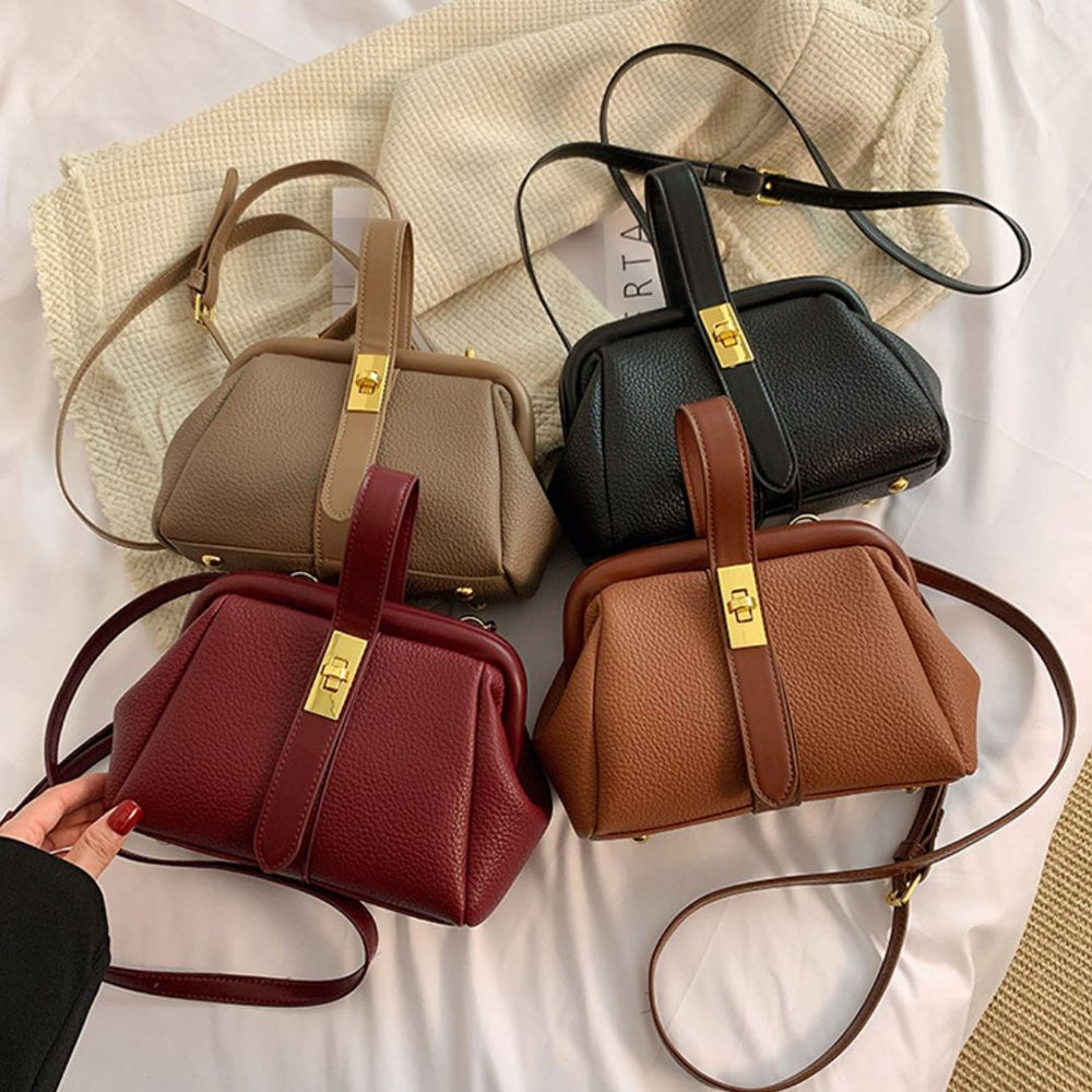 Addison - Bolso bandolera de cuero retro de lujo