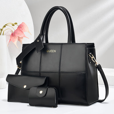 Riley - Conjunto de 3 bolsos de cuero elegantes