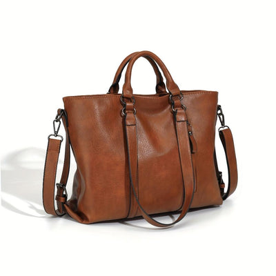 Doris - Bolso tote de piel con elegancia clásica