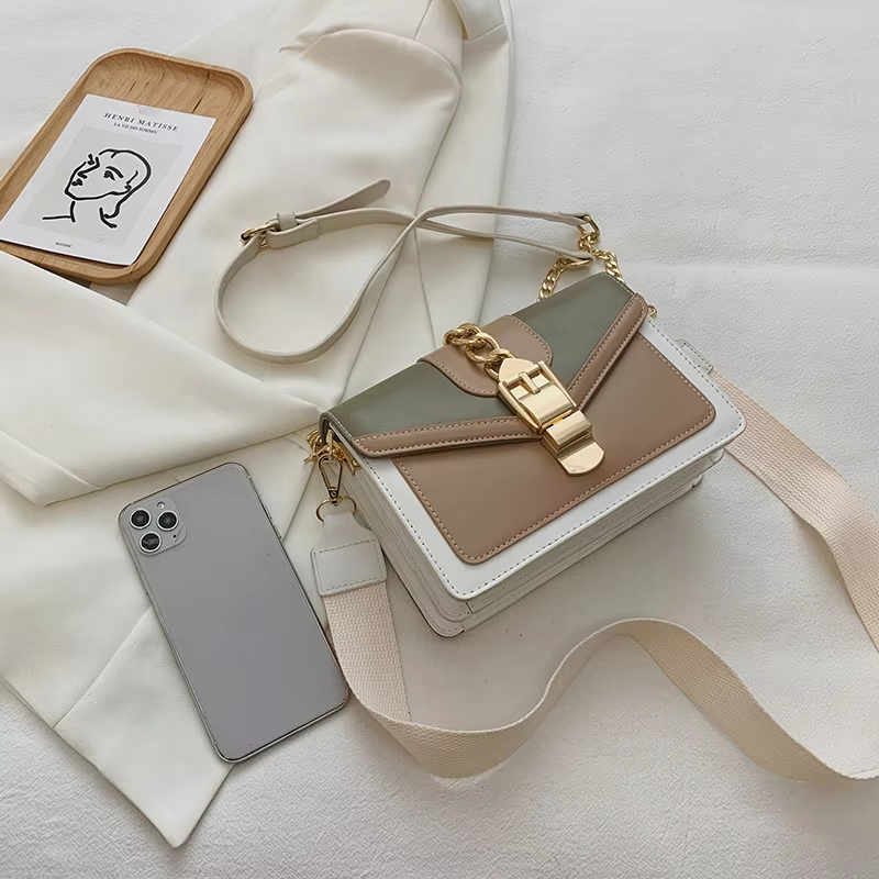 Mary - Bolso de hombro de piel de diseñador de lujo