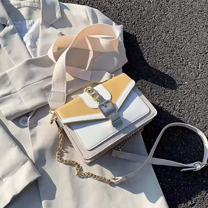 Mary - Bolso de hombro de piel de diseñador de lujo