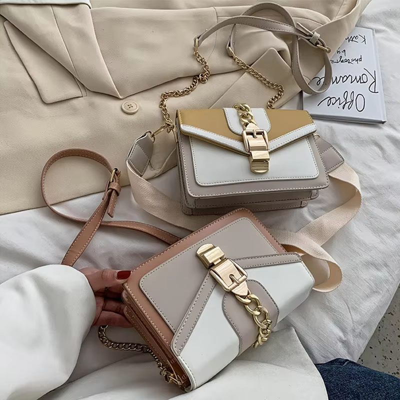 Mary - Bolso de hombro de piel de diseñador de lujo