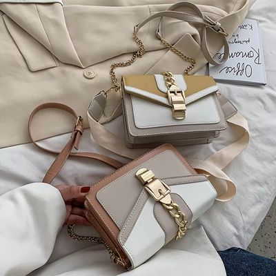 Mary - Bolso de hombro de piel de diseñador de lujo