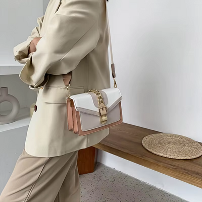 Mary - Bolso de hombro de piel de diseñador de lujo