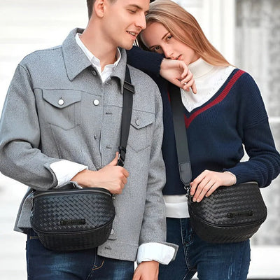 Louise - Bolso de piel con dije real 