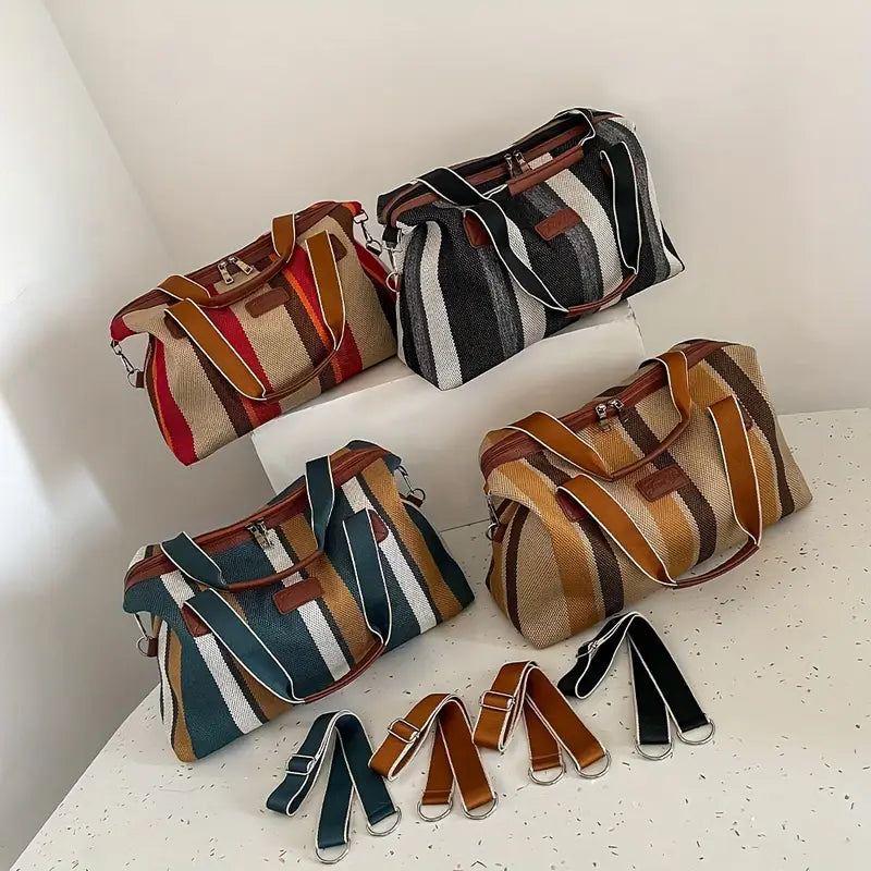 Abigail - Bolsa de lona clásica vintage