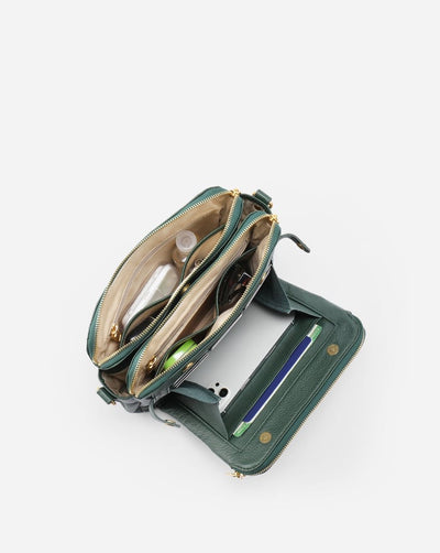 Perla - Bolso de piel clásico de obra maestra 