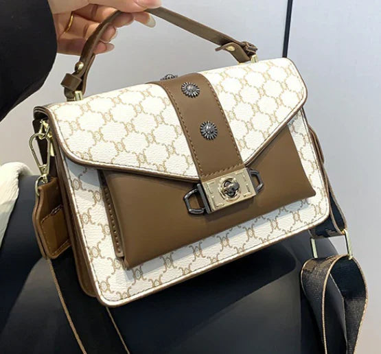 Victoria - Elegante bolso de cuero retro