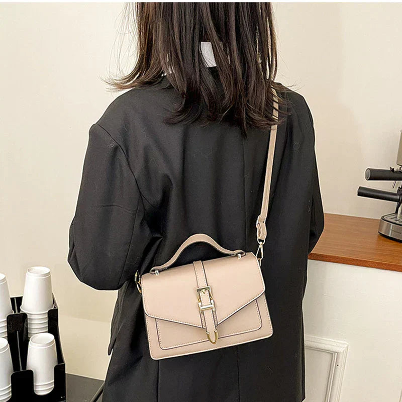 Zoe - Bolso de hombro clásico de piel