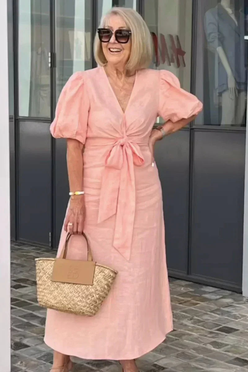 Vestido Siena™ con escote en V