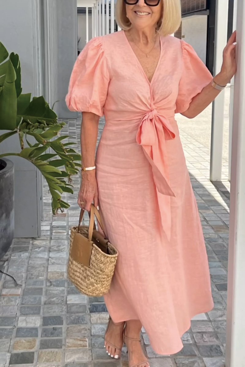 Vestido Siena™ con escote en V