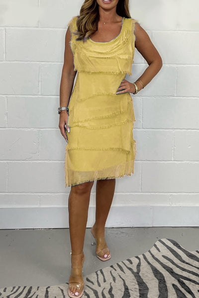 Vestido Delaney™ con bordes sin rematar