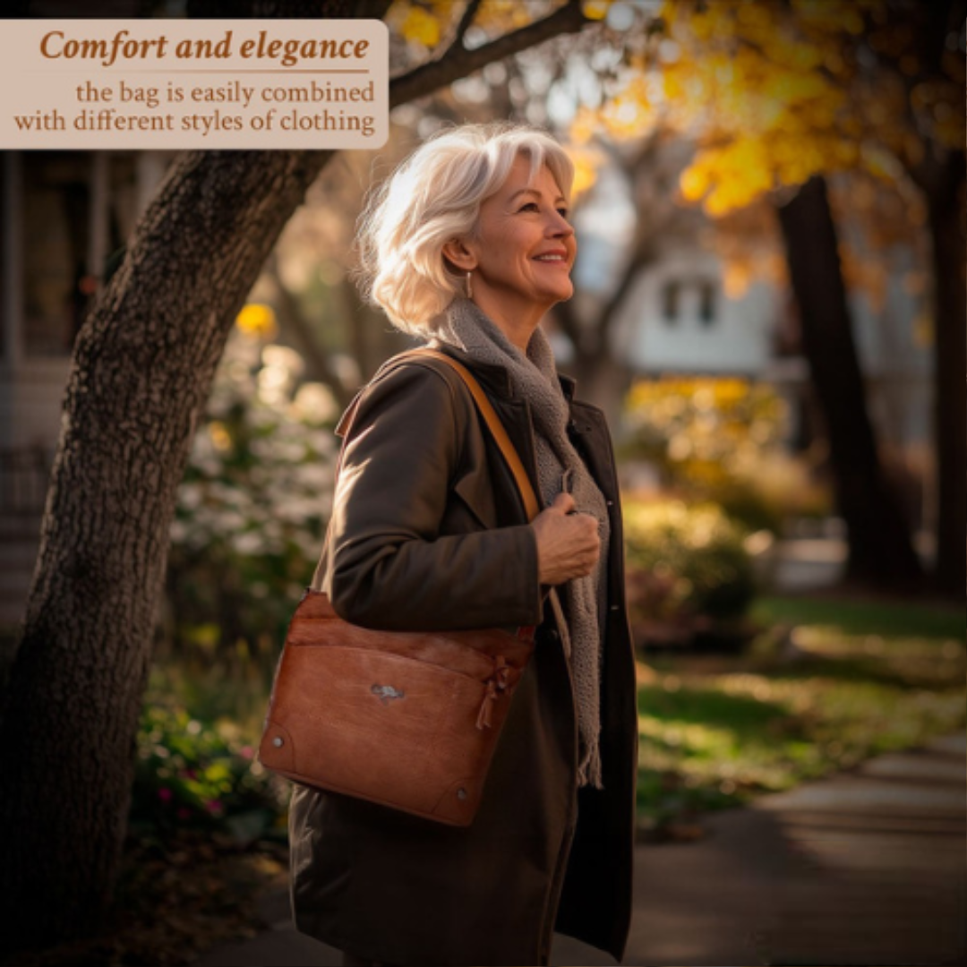 Judith - Bolso de mano de piel Signature Elegance