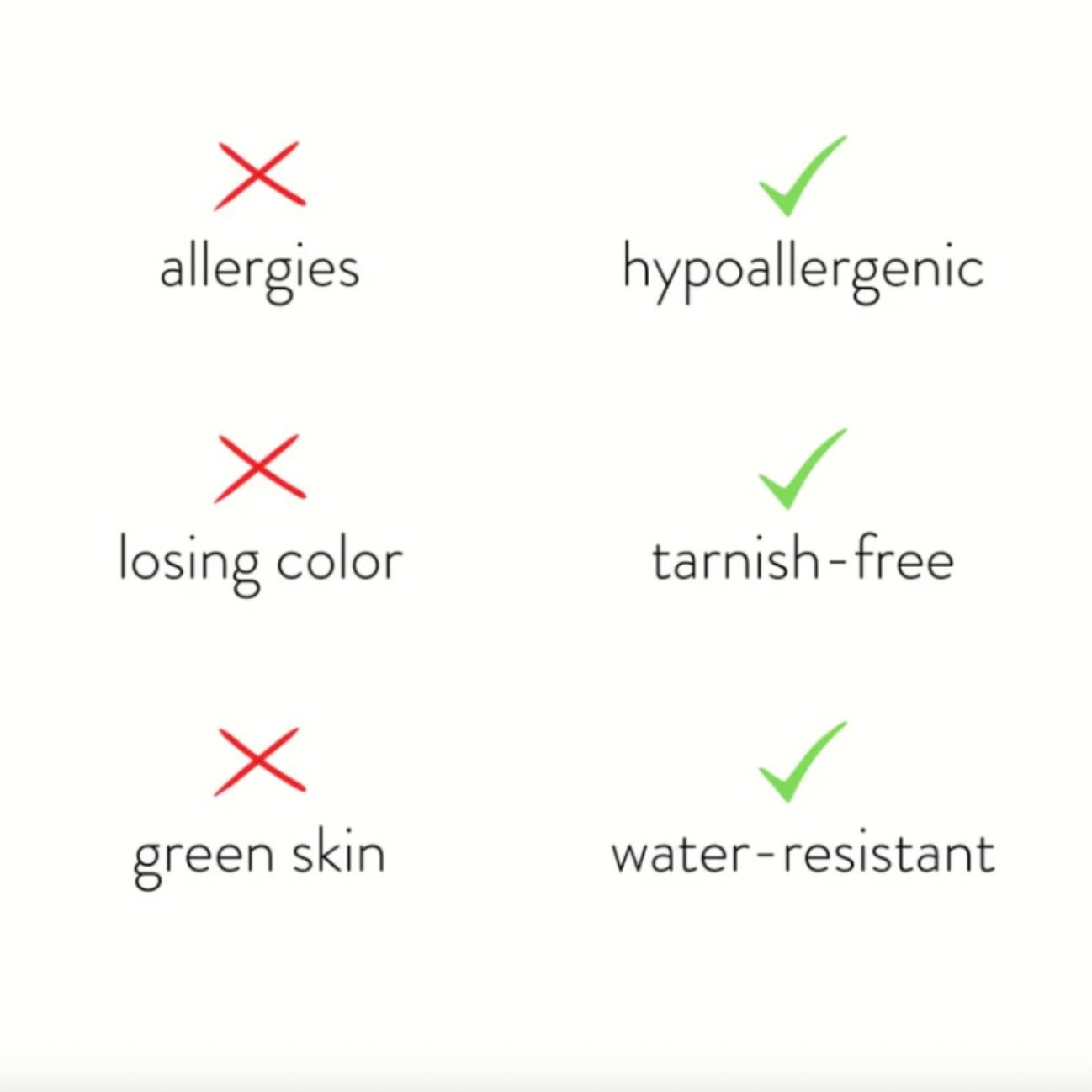 Collar de oro con clip