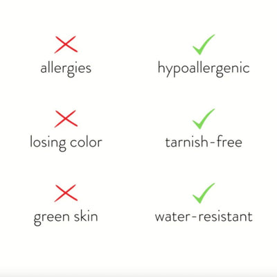 Collar de oro con clip