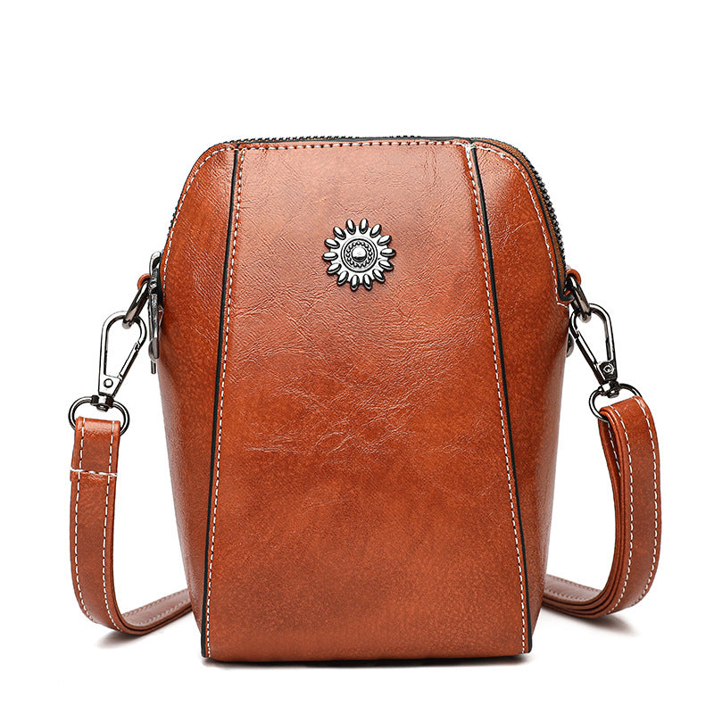 Wilma - Bolso de piel Vintage Grace