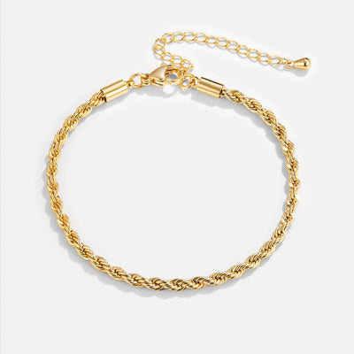 Pulsera de oro Twisted Chic